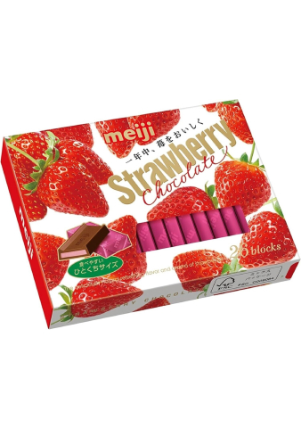 Meiji, Czekoladki Truskawka